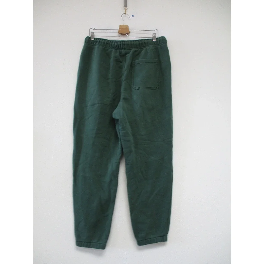 Jordan Sweatpants Mens XL Green Relaxed Fit Jumpman Logo Embroidered Fleece